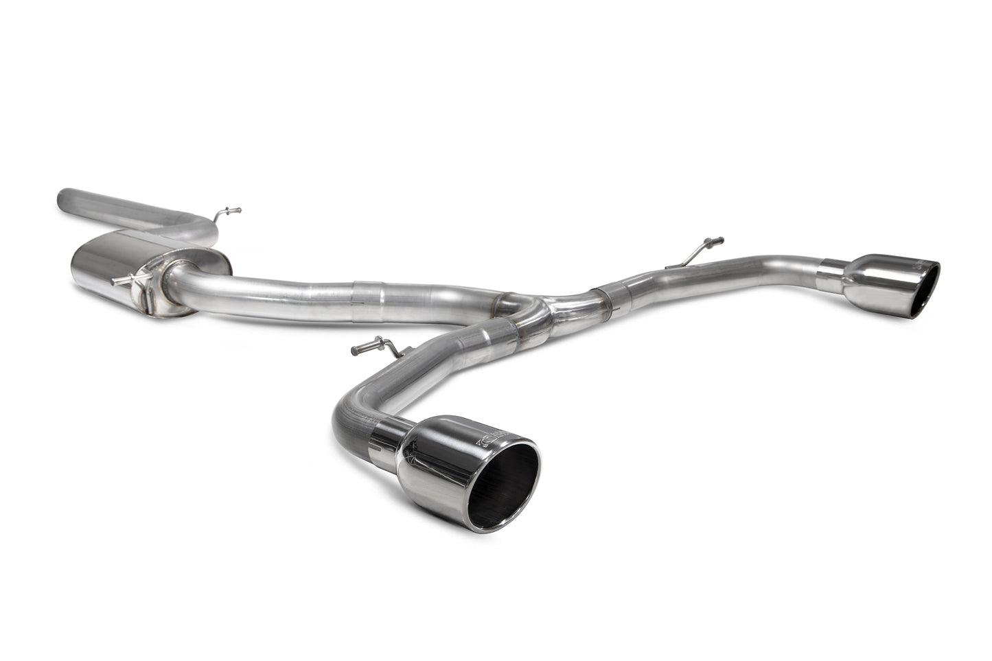 Volkswagen Golf Mk8 / Mk8.5 GTI Non-Resonated GPF-Back System (SVWS064)