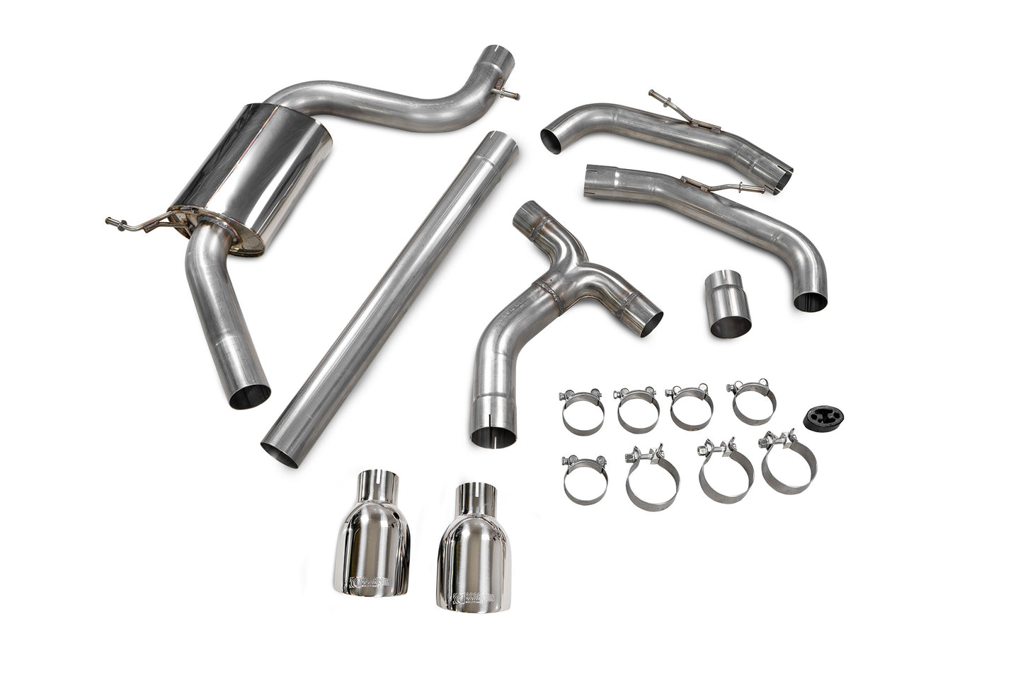 Volkswagen Golf Mk8 / Mk 8.5 GTI Clubsport Non-Resonated GPF-Back System (SVWS069D)