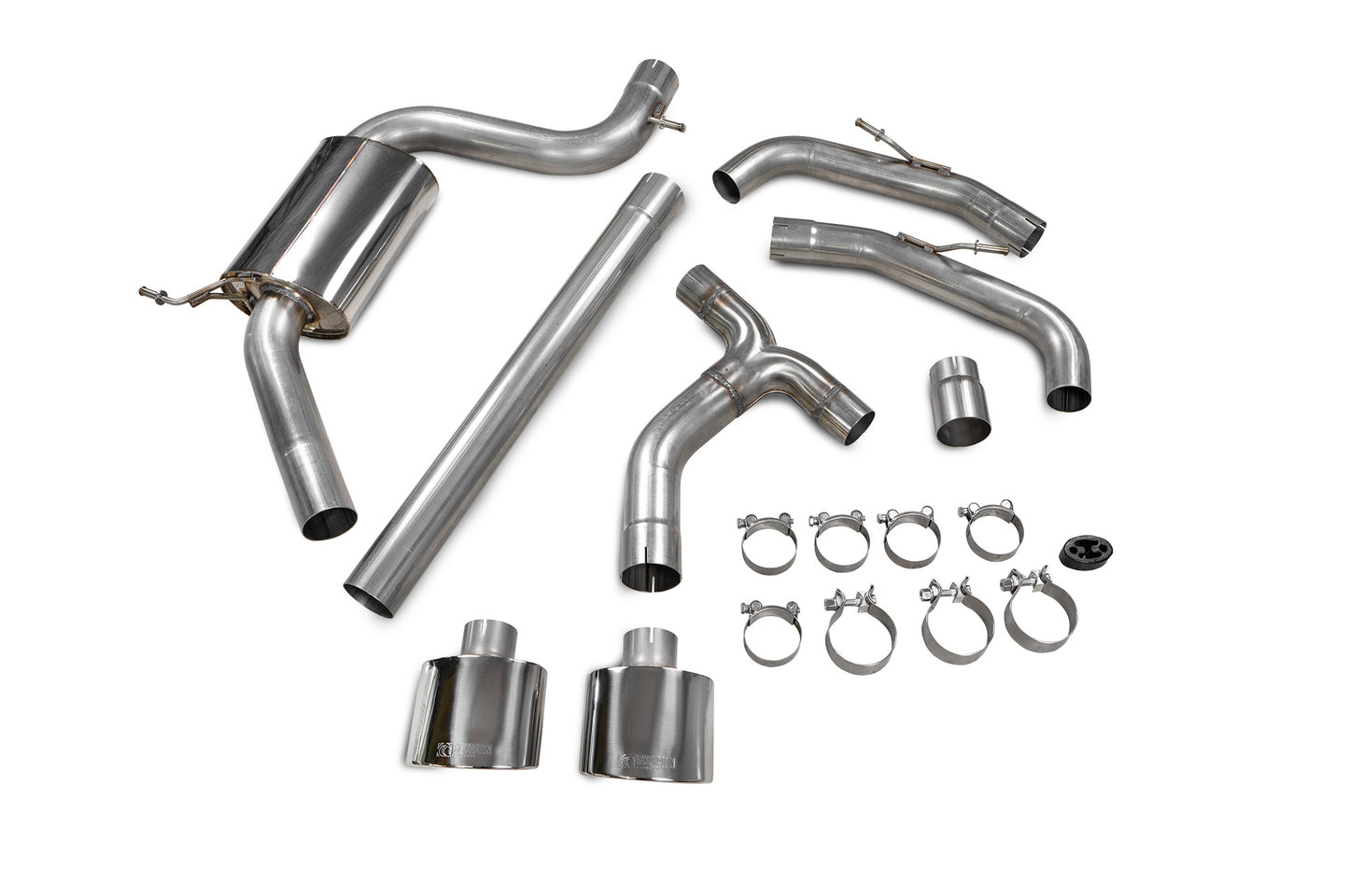 Volkswagen Golf Mk8 / Mk 8.5 GTI Clubsport Non-Resonated GPF-Back System (SVWS069)