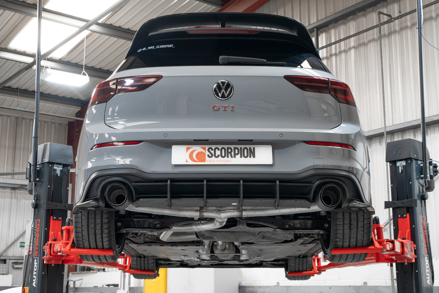 Volkswagen Golf Mk8 / Mk 8.5 GTI Clubsport Non-Resonated Predator GPF-Back System (SVWS070CF)