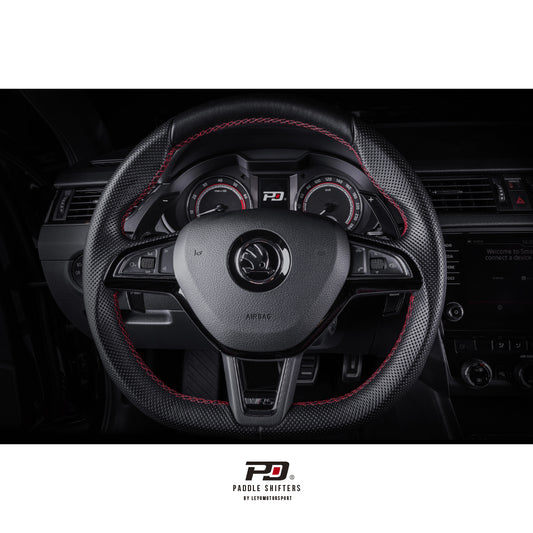 Leyo Skoda DSG Billet Paddle Shift Extension (Black)