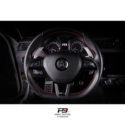 Leyo Skoda DSG Billet Paddle Shift Extension (Silver)