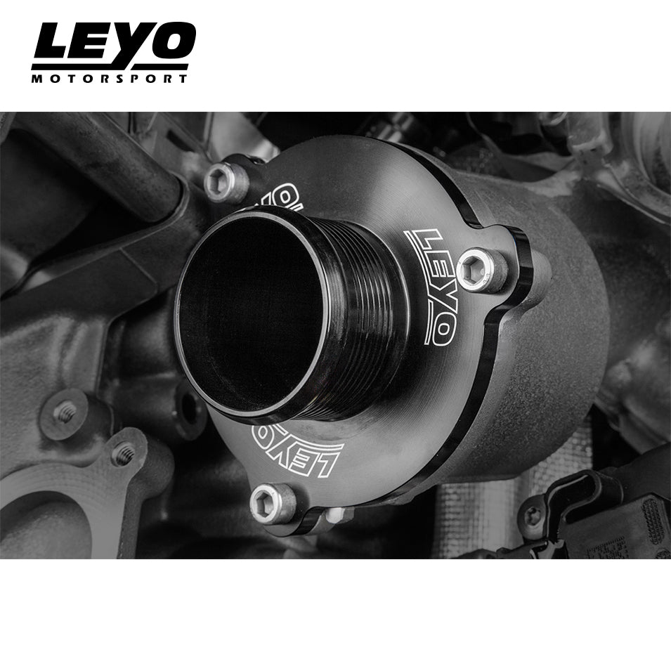 Leyo Motorsport Turbo Muffler Delete (Black)