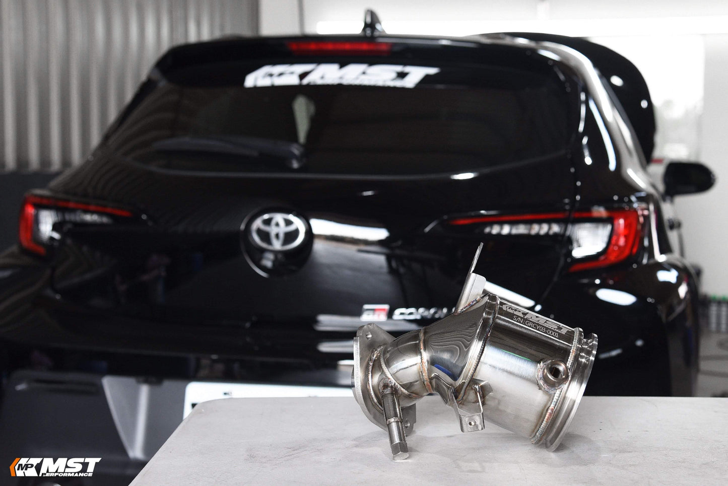 Toyota GR Corolla/GR Yaris Catted Downpipe (TYGRCY03DP)