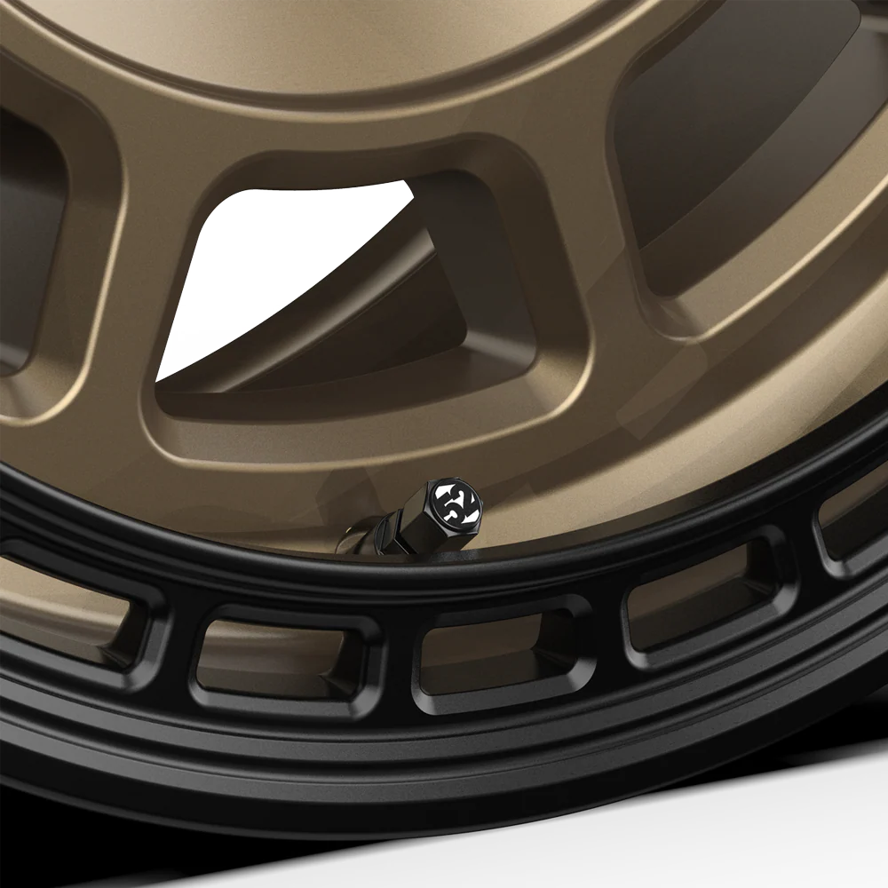 Fifteen52 Wheel (HD Truck-Traverse HD) Block Bronze/Matte Bronze/Satin Black Ring