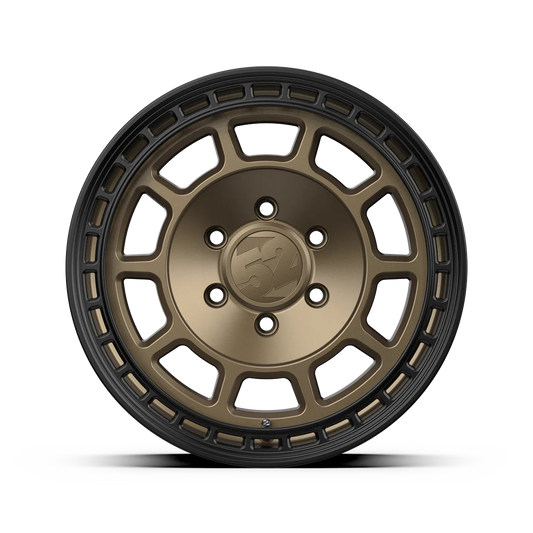 Fifteen52 Wheel (HD Truck-Traverse HD) Block Bronze/Matte Bronze/Satin Black Ring
