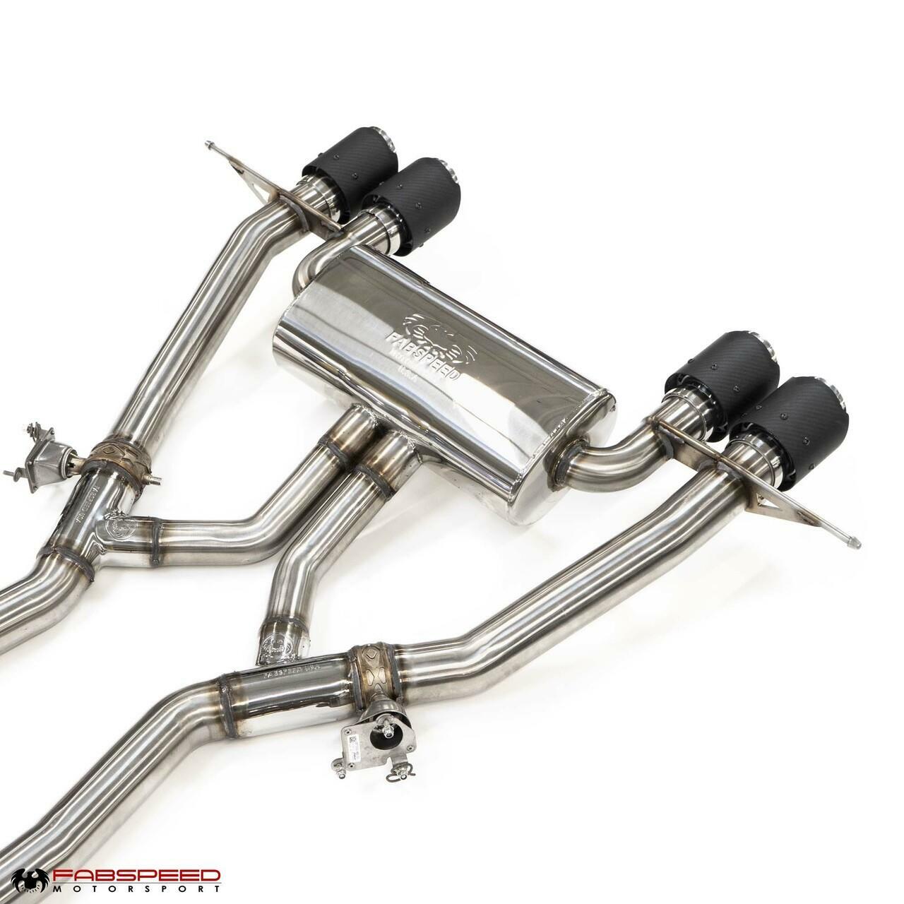 Fabspeed BMW M3/M4 G80/G82 Supersport X-Pipe Valvetronic Exhaust System 2021 Onwards (FS.BMW.G8X.VLVMPXX)
