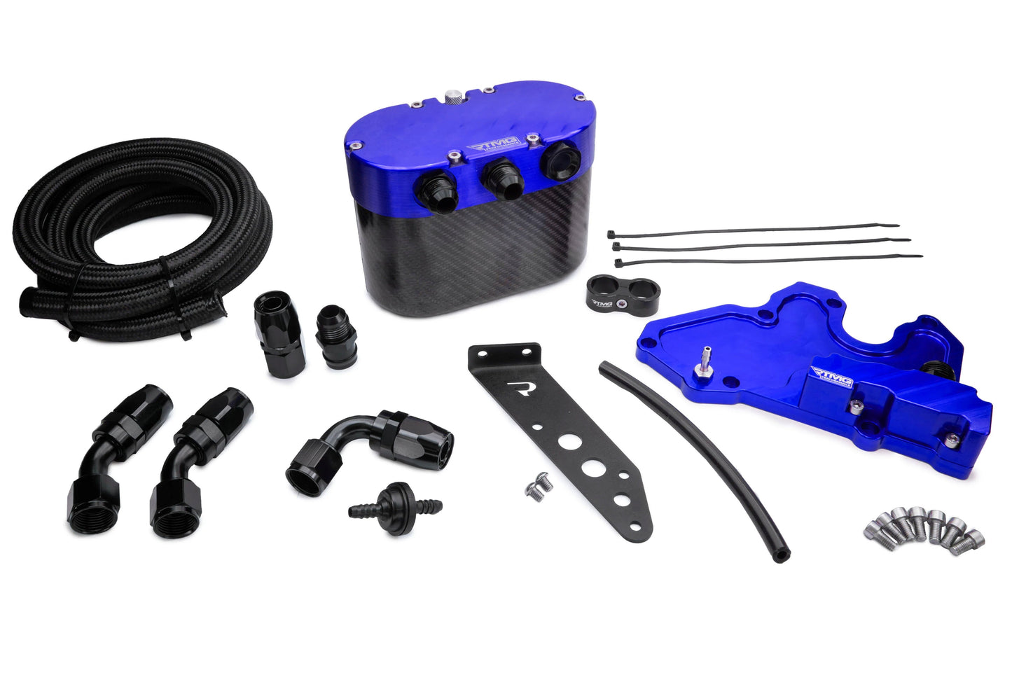 RTMG 2.0 TSI EA888.4 - Carbon Oil Catch Can Kit - Golf R MK8 / CUPRA
