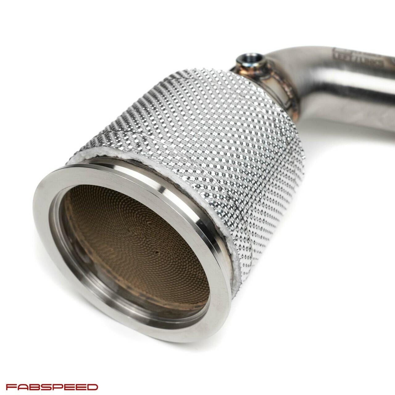 Fabspeed Audi RS6 / RS7 C8 Sport Cat Downpipes 2019 Onwards (FS.AUD.RSXC8.SC)