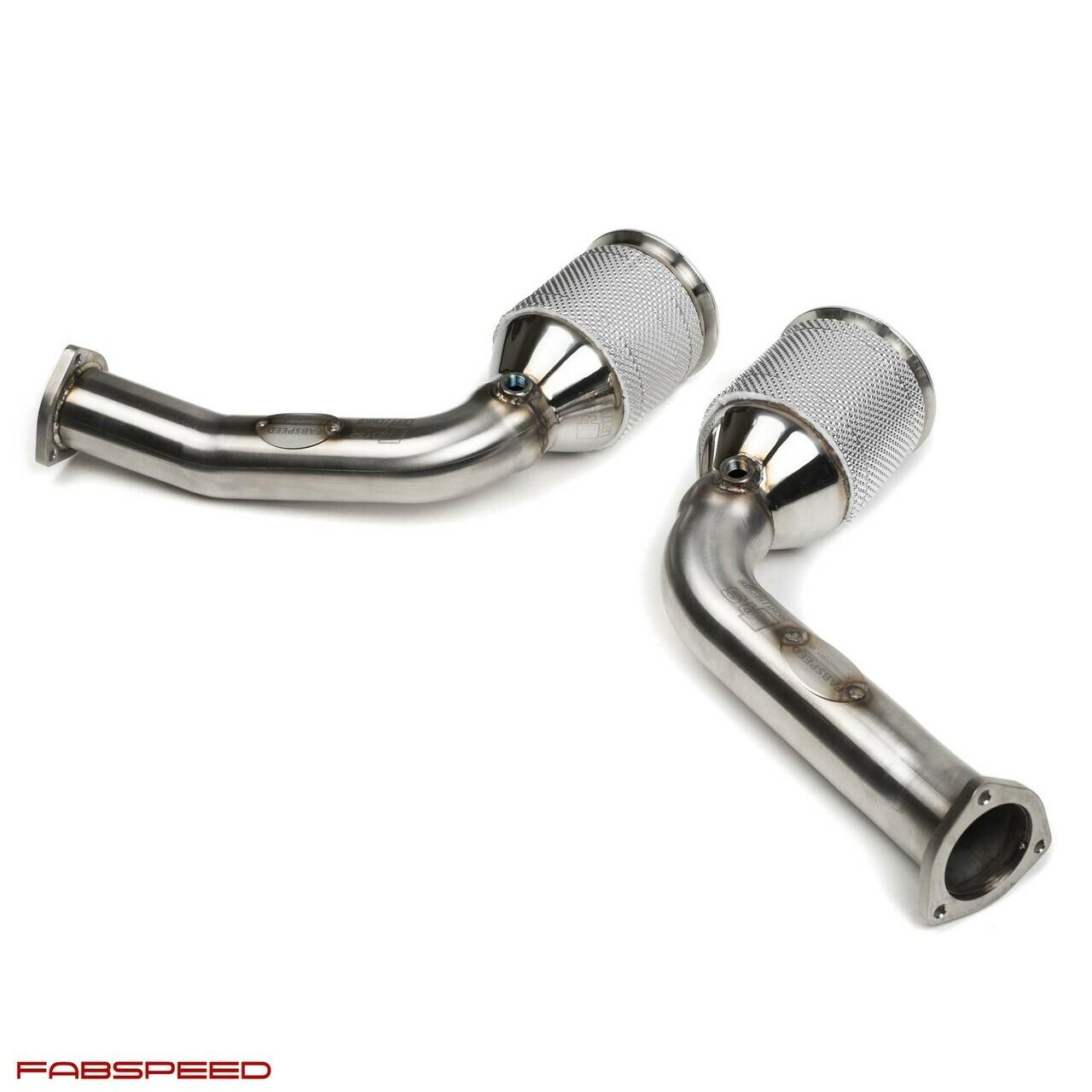 Fabspeed Audi RS6 / RS7 C8 Sport Cat Downpipes 2019 Onwards (FS.AUD.RSXC8.SC)