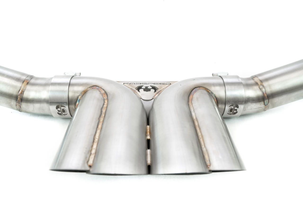 Fabspeed Acura NSX TT / Type S Quad-Tip Cat Back Sport Exhaust 2017-2022 (FS.ACURA.NSX.CBEQT)