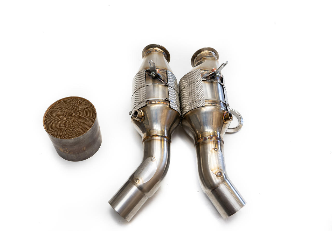 Fabspeed Alfa Romeo Giulia Quadrifoglio Primary Sport Catalytic Converter Downpipes (FS.ALF.G29T.PSC)