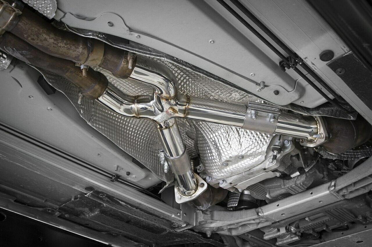 Fabspeed Aston Martin V8 Vantage 2nd link comp.X-Pipe (FS.ASM.VNTV8.SCBX)