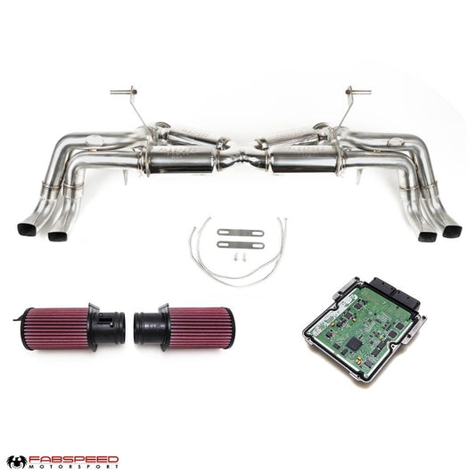 Fabspeed Audi R8 V10 Valvetronic Performance Package 2016-2018 (FS.AUD.R817V10.PKGE)