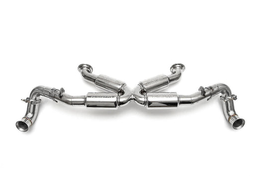 Fabspeed Audi R8 V8 Supersport X-Pipe Exhaust System 2013-2015 (FS.AUD.R8V82.SS)