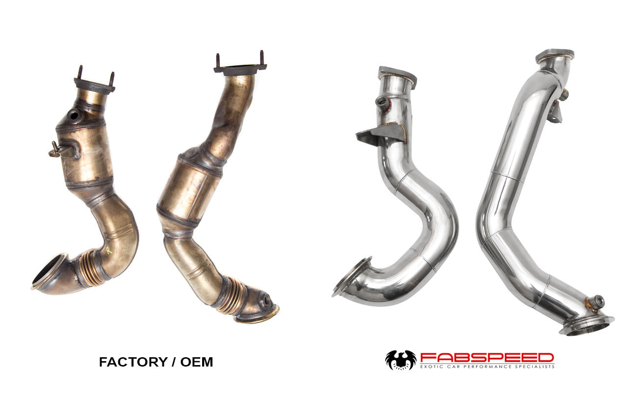 Fabspeed BMW 335/135i Competition Link Pipes 2006-2010 (FS.BMW.N54.CBDP)