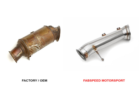 Fabspeed BMW M2 F87 link comp. Downpipe (FS.BMW.M2F87.CBDP)