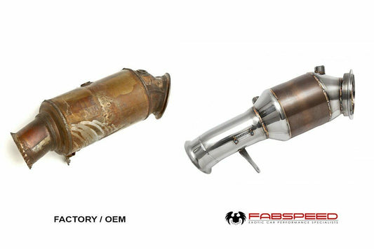 Fabspeed BMW M235i F22 Sport Cat Downpipe (FS.BMW.M235.SCDP)