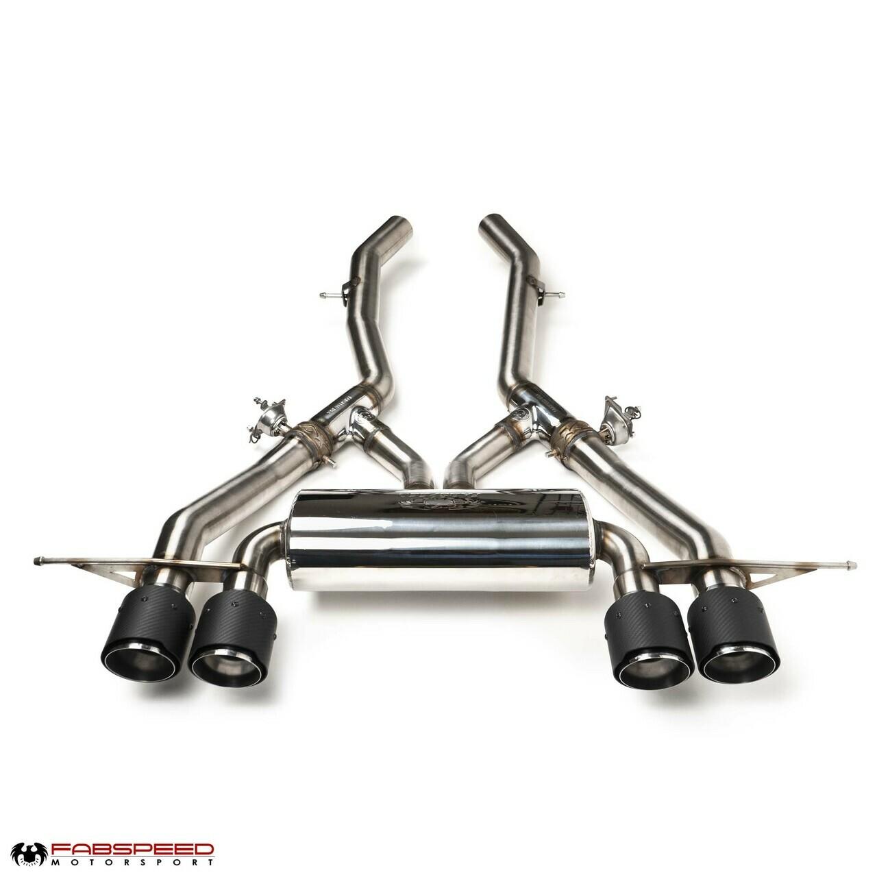 Fabspeed BMW M3/M4 G80/G82 Valvetronic Exhaust System 2021 Onwards (FS.BMW.G8X.VLVXX)