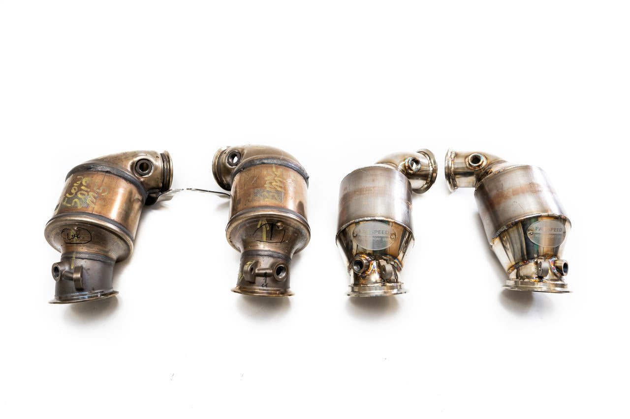 Fabspeed BMW M8 Primary Sport Catalytic Converter Downpipes 2019 Onwards (FS.BMW.M8.PSCDP)