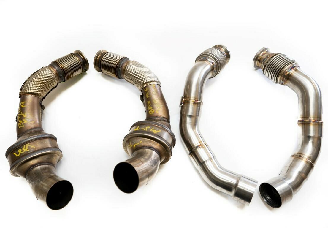 Fabspeed BMW M5 F90 2nd link comp. Pipes (FS.BMW.F90.SCB)