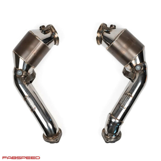 Fabspeed BMW N63/S63 Sport Cat Downpipes 2008-2014 (FS.BMW.E7X.SCDP)