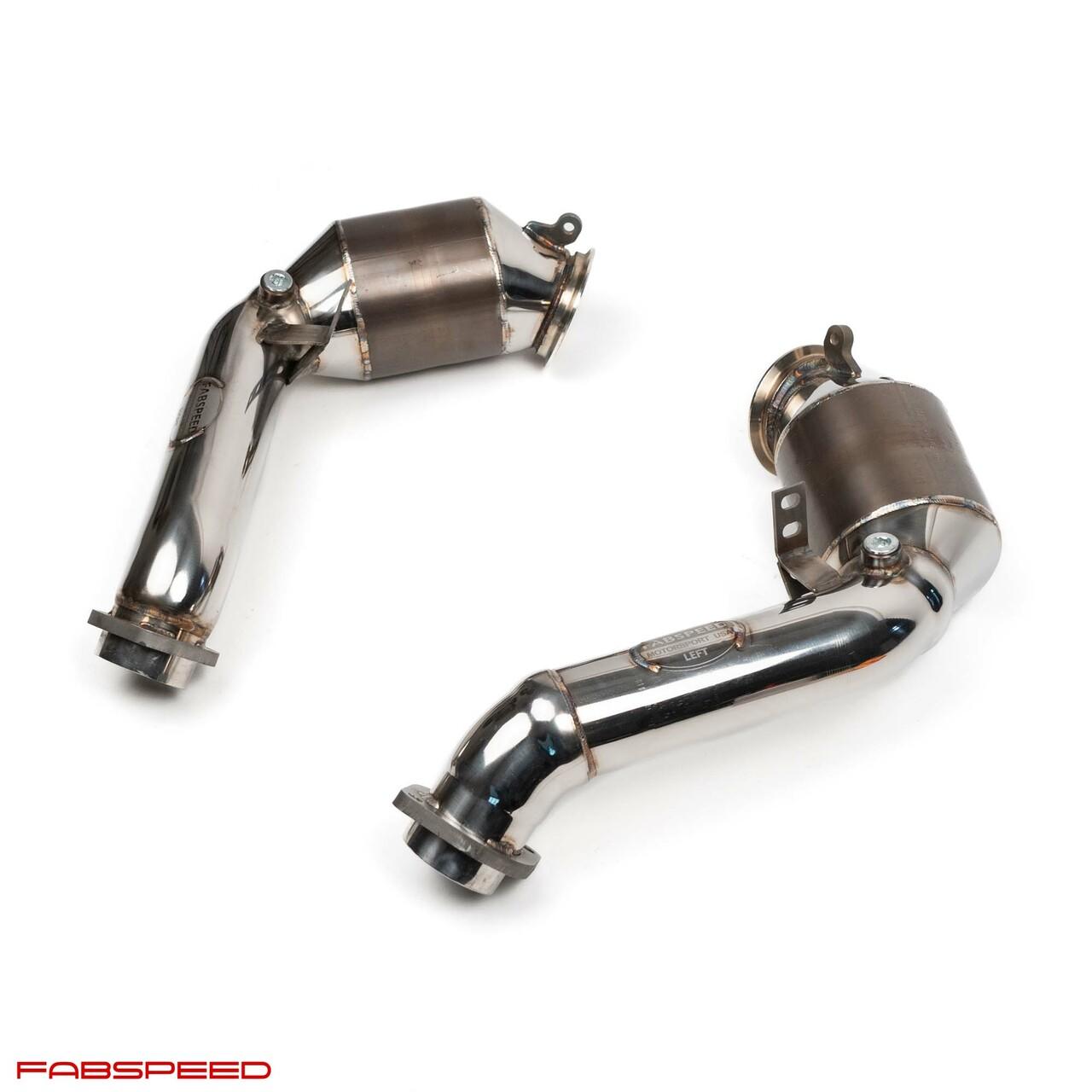 Fabspeed BMW N63/S63 Sport Cat Downpipes 2008-2014 (FS.BMW.E7X.SCDP)
