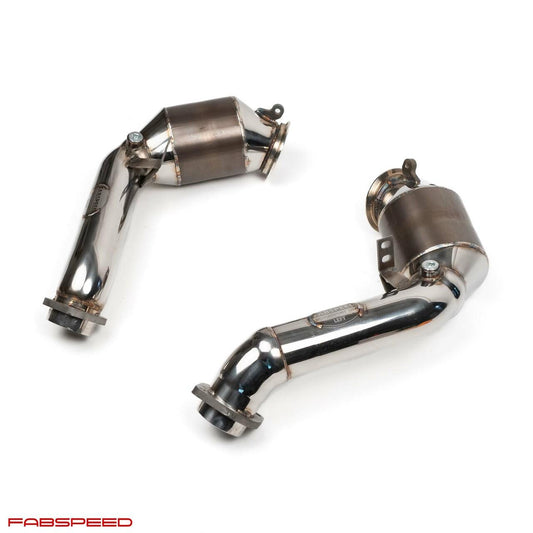 Fabspeed BMW N63/S63 Sport Cat Downpipes 2008-2014 (FS.BMW.E7X.SCDP)