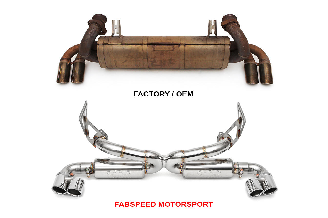 Fabspeed Ferrari 348 Supersport X-Pipe Exhaust System (FS.FER.348.SSXP)