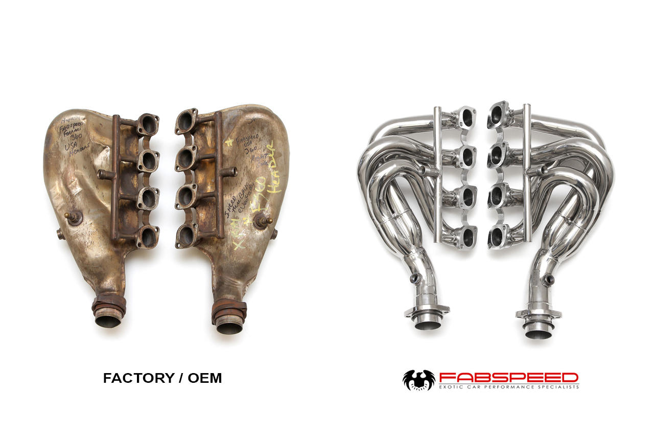 Fabspeed Ferrari 360 Sport Headers 1999-2005 (FS.FER.360.SHDRXX)