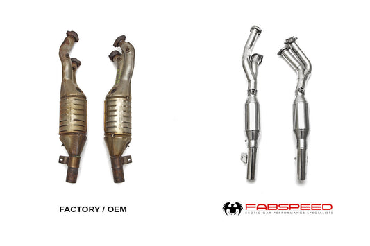 Fabspeed Ferrari 456 Sport Catalytic Converters (FS.FER.456.SC)