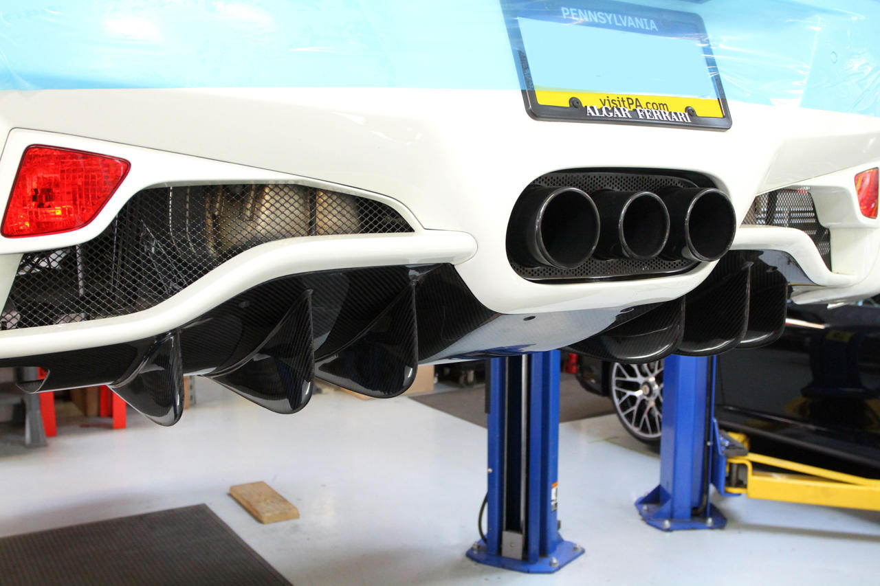 Fabspeed Ferrari 458 Italia Carbon Fiber Rear Diffuser (FS.FER.458.CFRD)