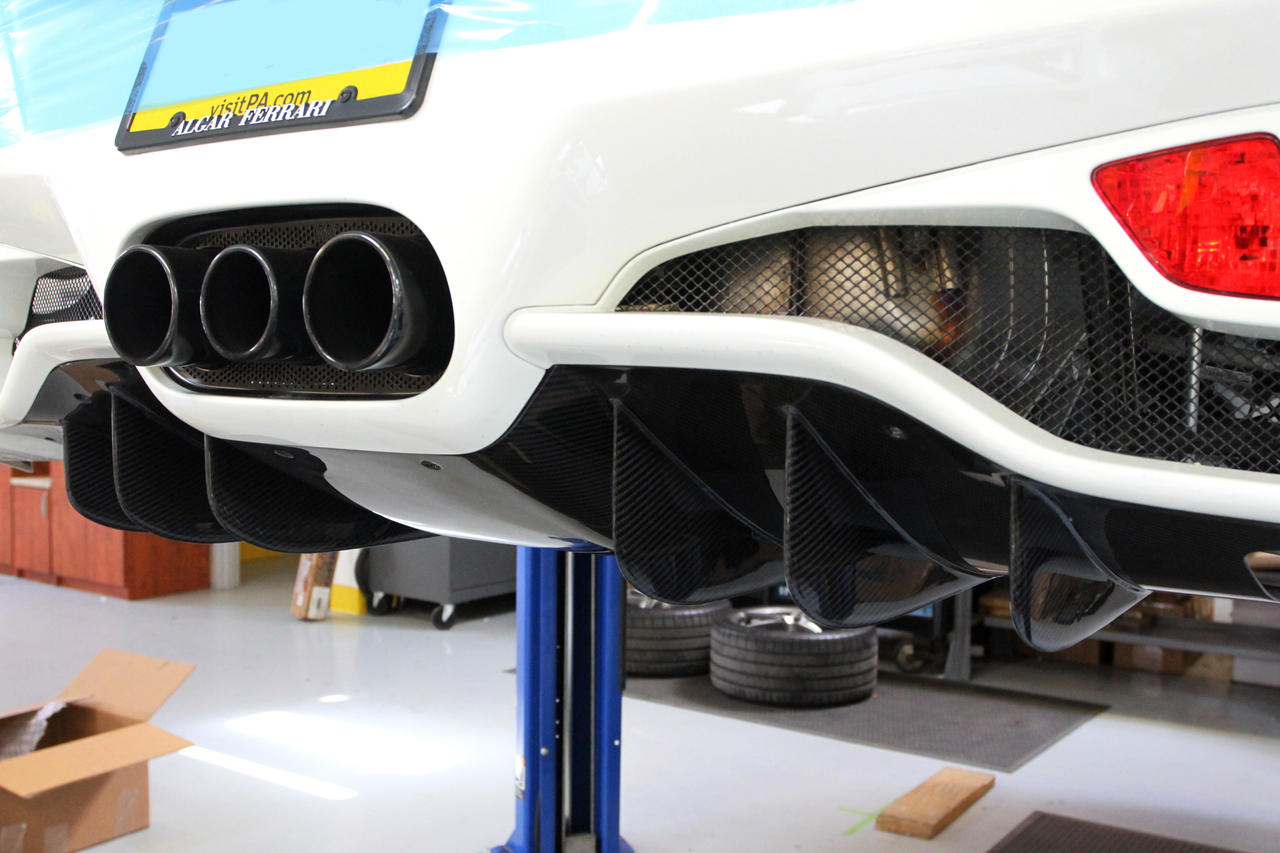 Fabspeed Ferrari 458 Italia Carbon Fiber Rear Diffuser (FS.FER.458.CFRD)