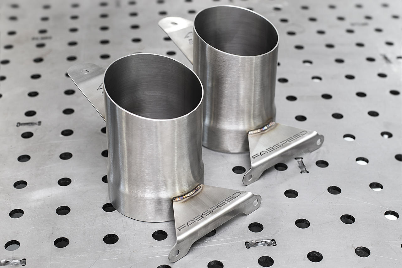 Fabspeed Ferrari 488 Challenge Style Titanium Tips (FS.FER.488.CST)