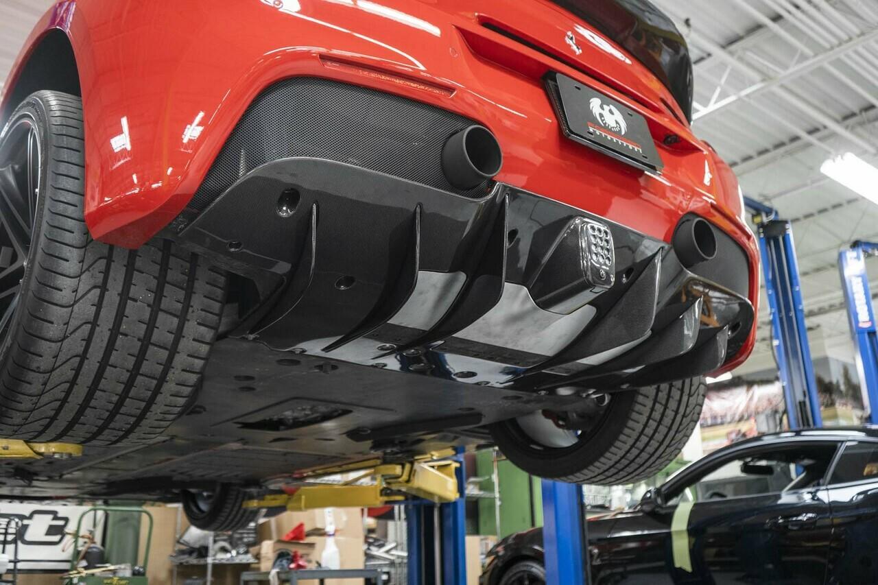 Fabspeed Ferrari 488 GTB/Spider Carbon Fiber Rear Diffuser (FS-CF-FER-488DF)