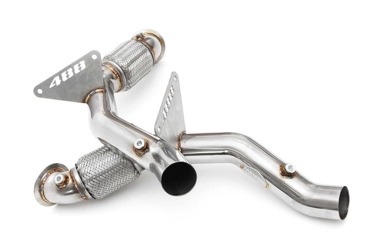 Fabspeed Ferrari 488 Pista Competition Link Pipes (FS.FER.488P.CB)