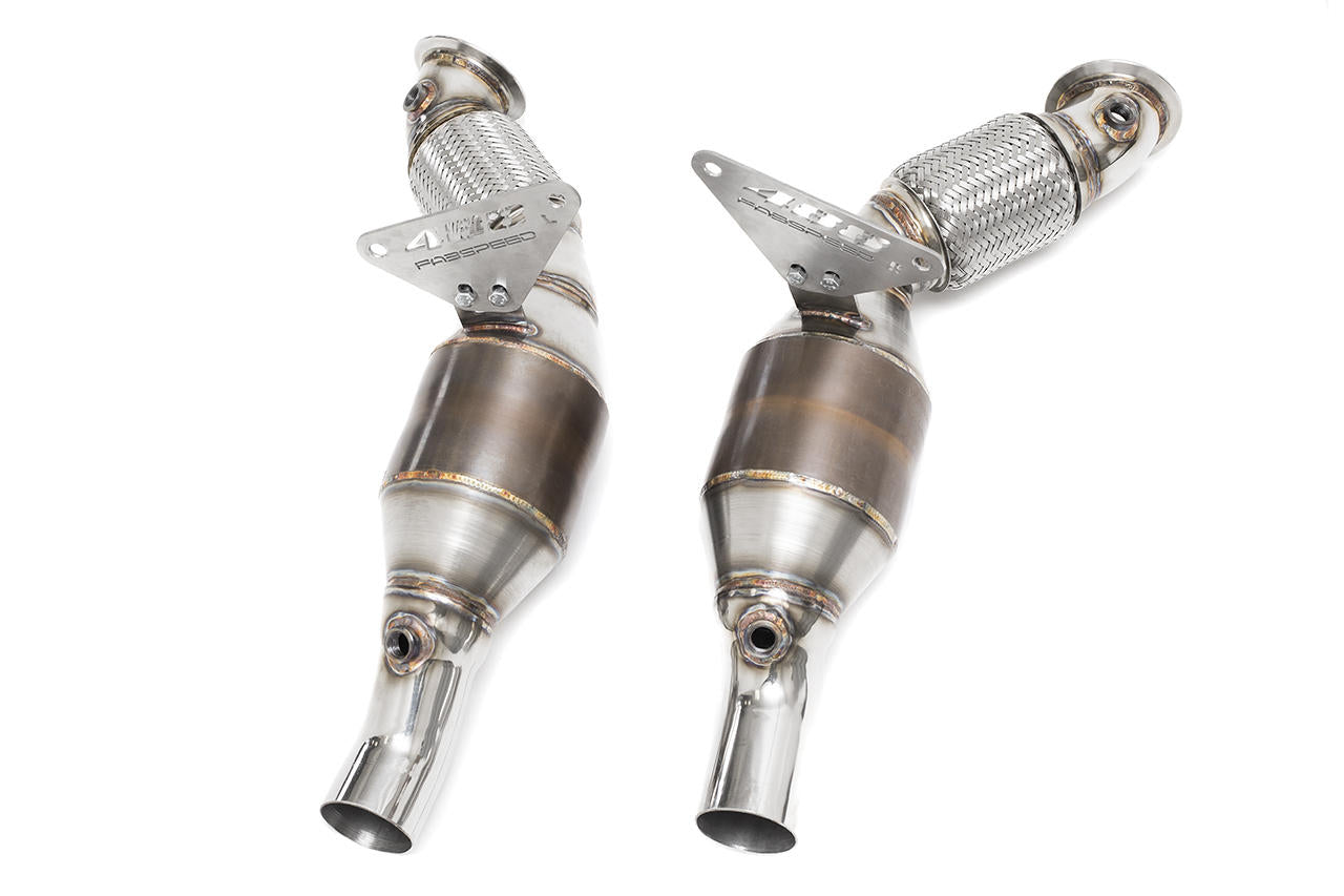 Fabspeed Ferrari 488 Pista HJS German Sport Catalytic Converters (FS.FER.488P.SC)