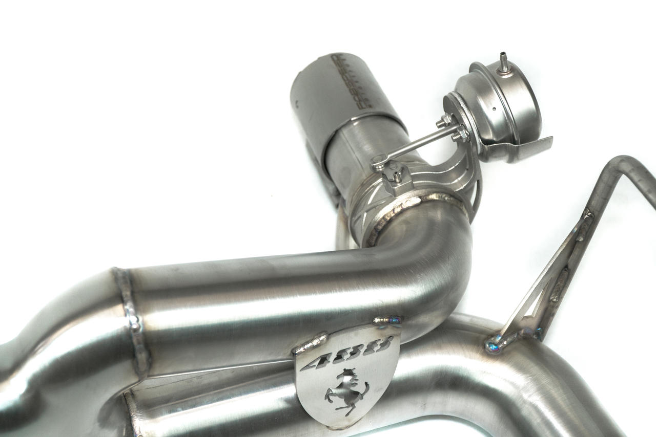 Fabspeed Ferrari 488 Pista Valvetronic Dual Tone Exhaust System (FS.FER.488P.VE)