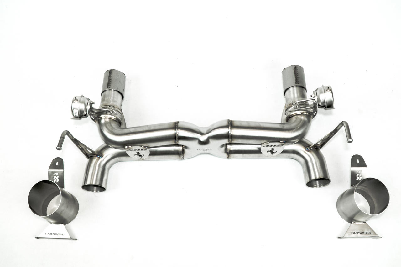 Fabspeed Ferrari 488 Pista Valvetronic Dual Tone Exhaust System (FS.FER.488P.VE)
