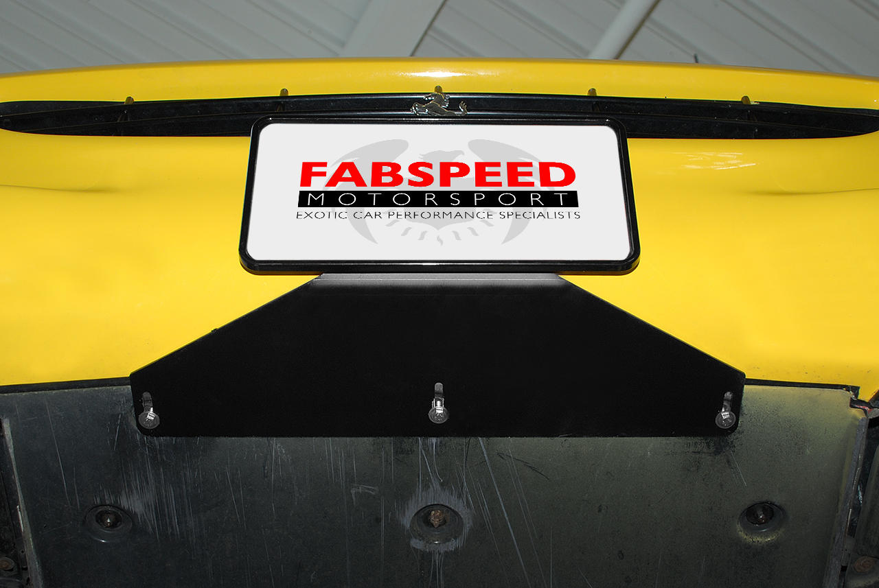 Fabspeed Ferrari F355 Front License Plate Bracket 1994-1999 (FS.FER.355.FLPB)