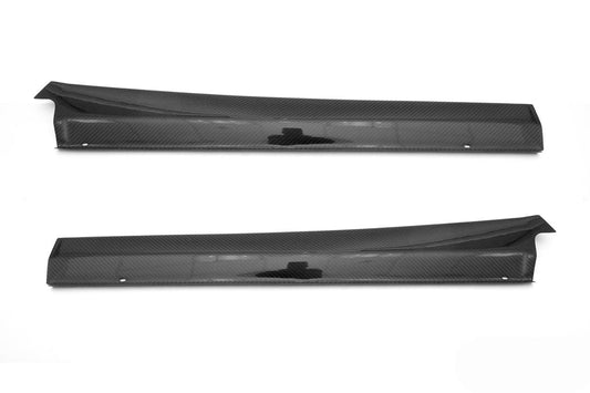 Fabspeed Ferrari F430 Carbon Fiber Door Sills with Script 2005-2009 (FS.FER.430.CFDS)