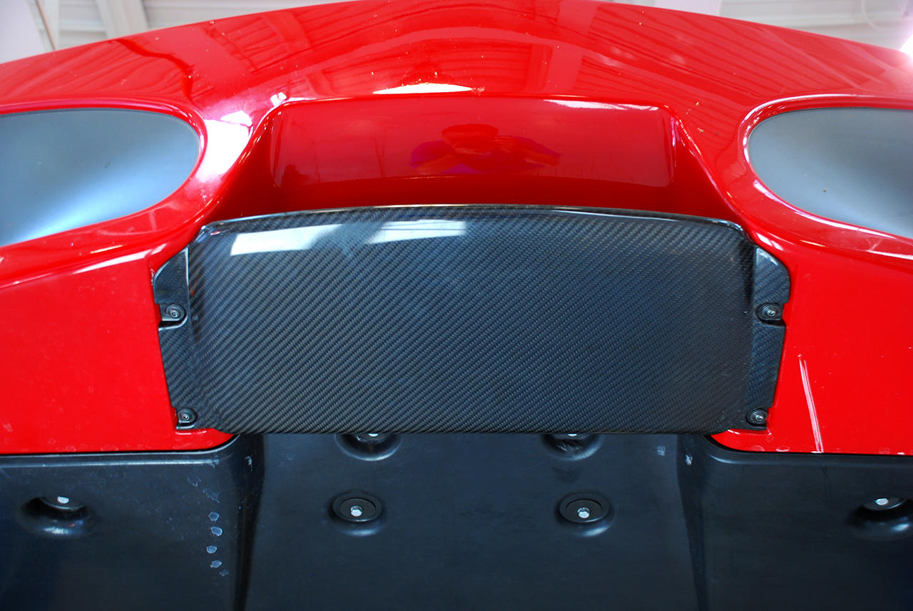 Fabspeed Ferrari F430 Carbon Fiber Front Bumper Splitter 2005-2009 (FS.FER.430.CFS)