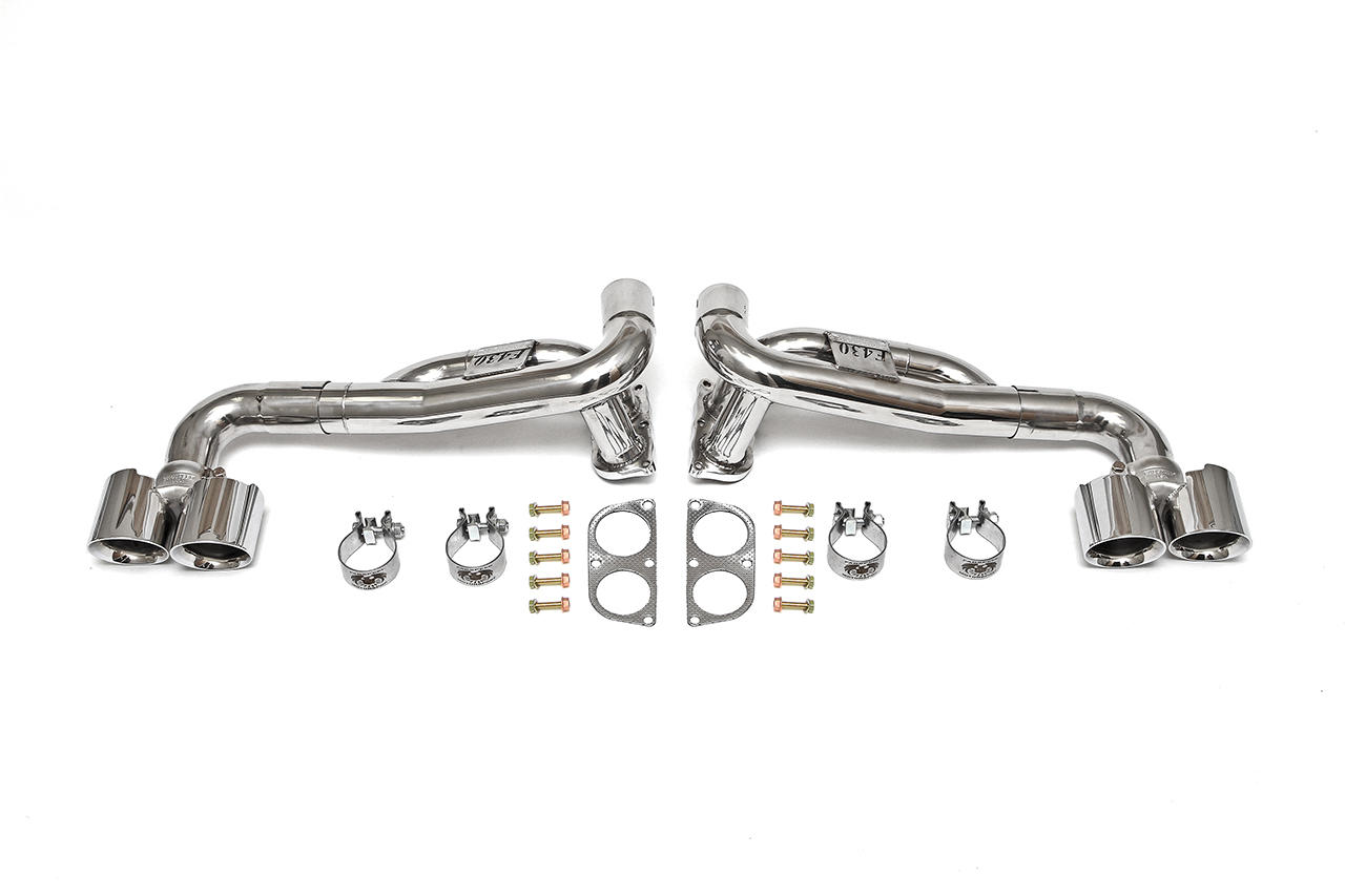 Fabspeed Ferrari F430 Deluxe Quad-Style Tips 2005-2009 (FS.FER.430.QDTWXXX)