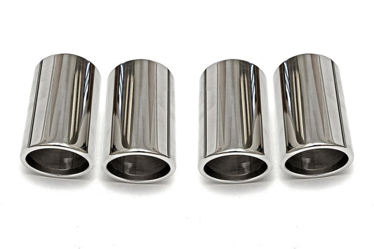 Fabspeed Ferrari F430 Polished Slip-On Tip Covers 2005-2009 (FS.FER.430.TCP)