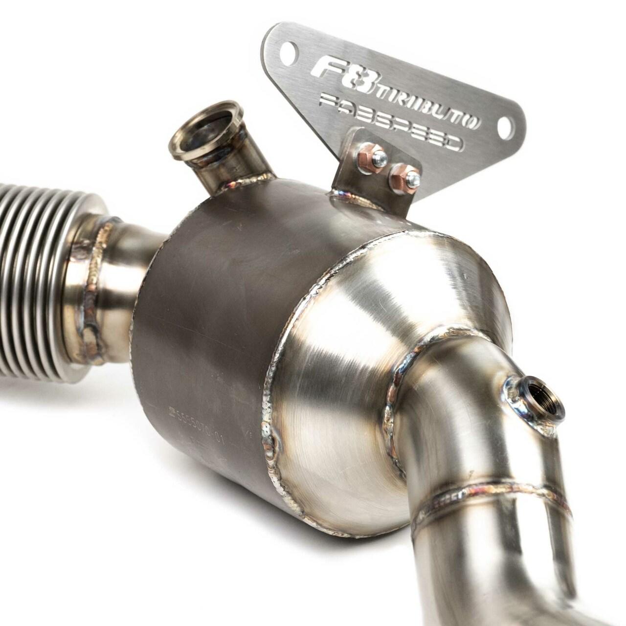 Fabspeed Ferrari F8 Tributo Sport Catalytic Converters 2020 Onwards (FS.FER.F8.SC)