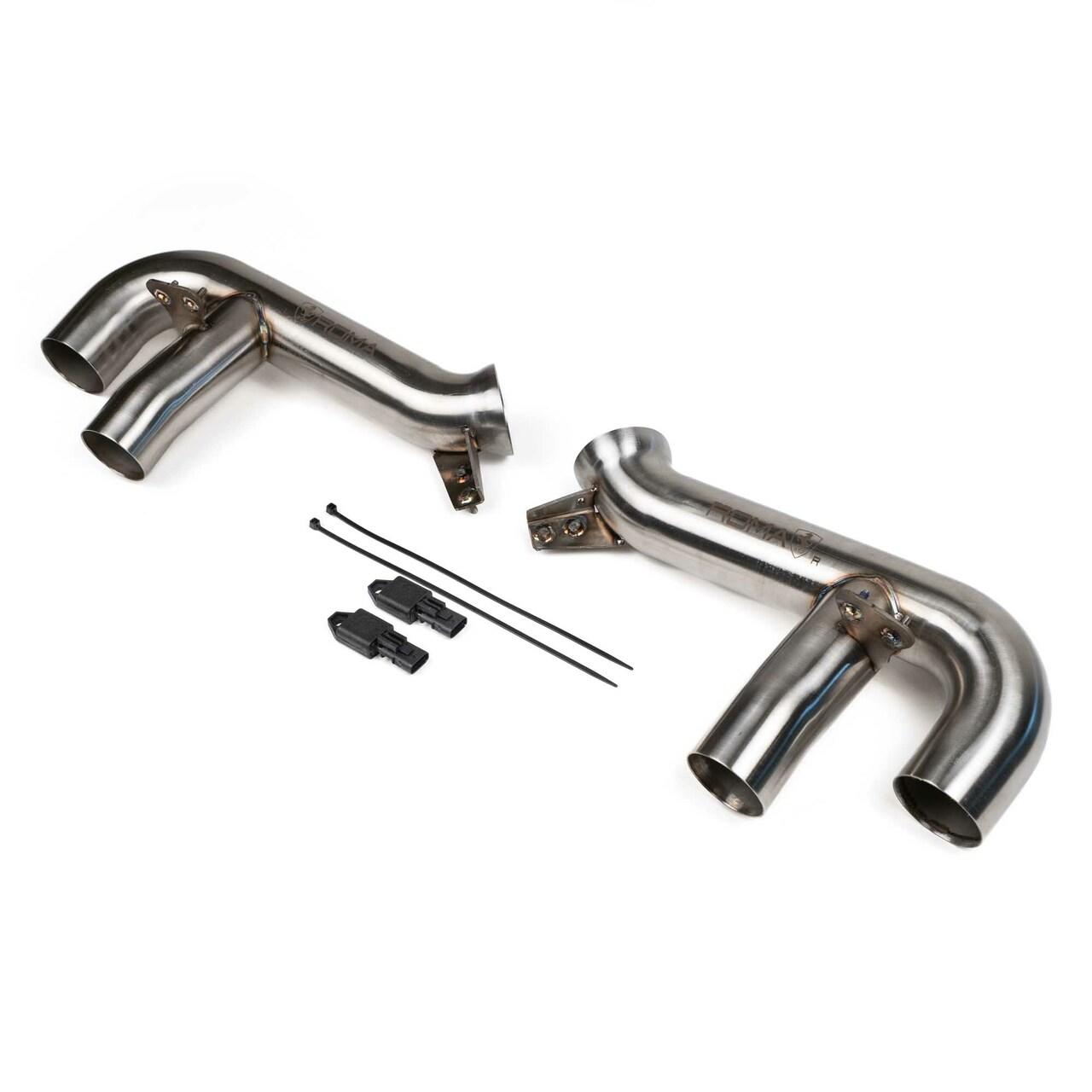Fabspeed Ferrari Roma Supersport Valve Delete Pipes 2020 Onwards (FS.FER.ROMA.VBP)