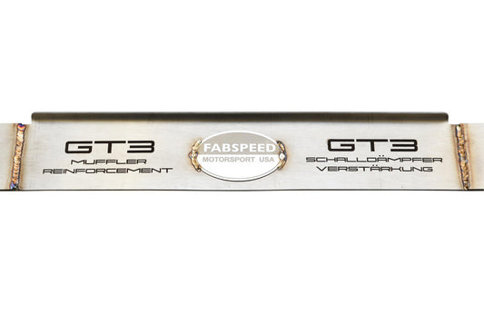 Fabspeed Porsche GT3 OEM Center Muffler Reinforcement 2006-2019 (FS.POR.GT3.MSB)