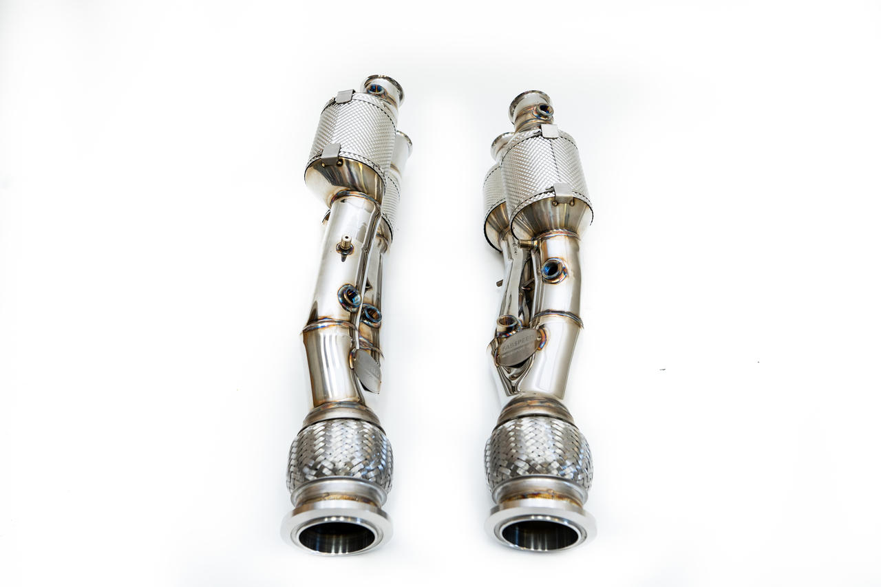 Fabspeed Lamborghini Aventador SVJ Sport Catalytic Converters (FS.LAM.AVRSVJ.SC)