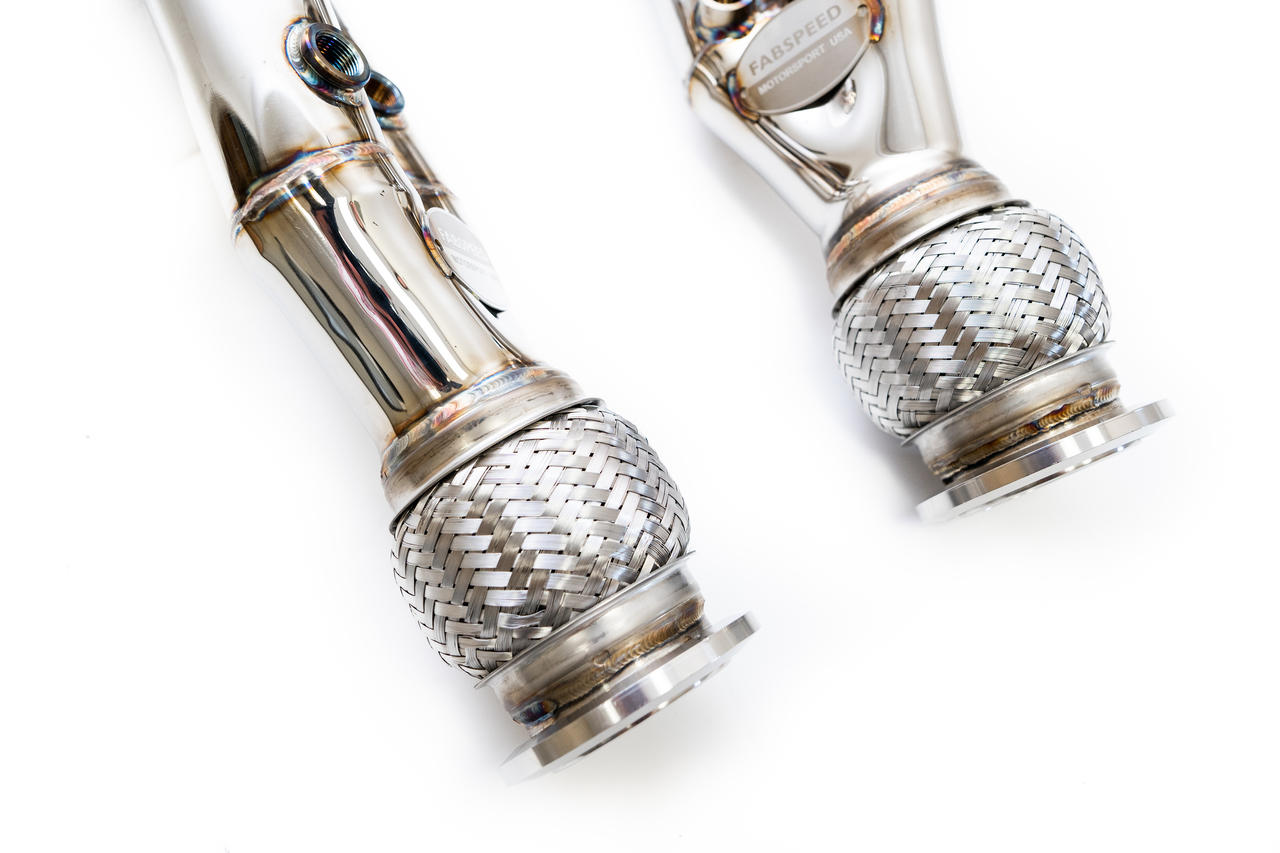 Fabspeed Lamborghini Aventador SVJ Sport Catalytic Converters (FS.LAM.AVRSVJ.SC)