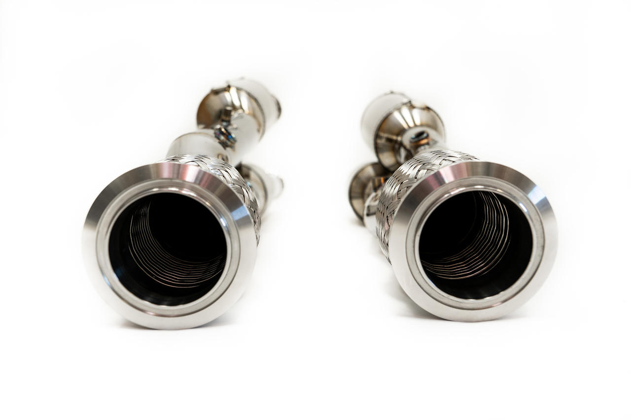 Fabspeed Lamborghini Aventador SVJ Sport Catalytic Converters (FS.LAM.AVRSVJ.SC)